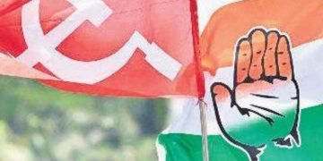 पश्चिम बंगाल विधानसभा चुनाव को लेकर लेफ्ट और कांग्रेस  साथ- साथ