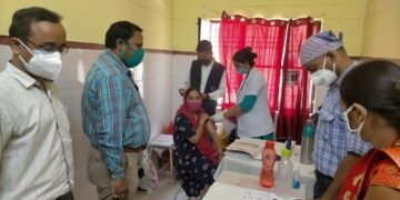 सामुदायिक स्वस्थ केन्द्र बेला भेला राही मे कोविड 19 टीकाकरण कार्यक्रम प्रभावी रूप से संचलित किया गया