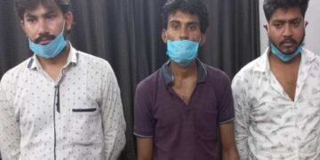 पुलिस की वर्दी में ट्रक वालों से वसूली करते पकड़ा गया विकास दुबे का भांजा