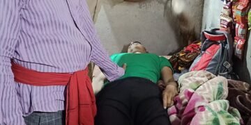 देशी शराब के ठेके पर काम करने वाले सेल्समैन का दुकान में मिला शव