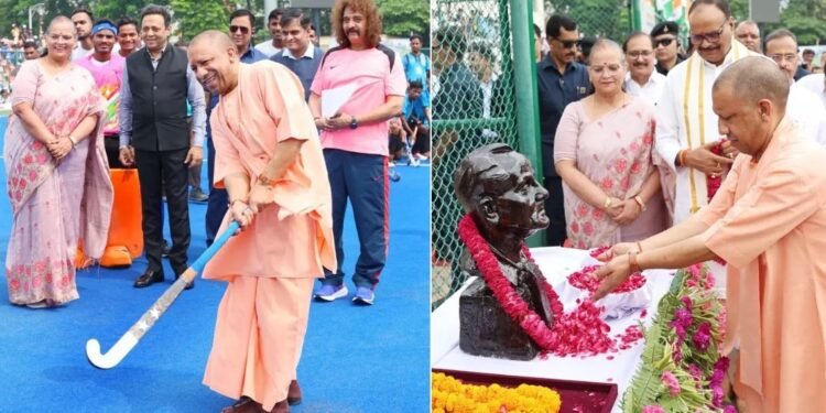 खेल दिवस: सीएम योगी बोले- हर खिलाड़ी समाज का हीरो है