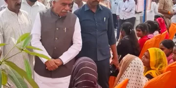 प्रभारी मंत्री राकेश सचान रायबरेली पहुंचे