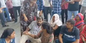 55 वर्षीय महिला मरीज की इलाज के दौरान मृत्यु मामला