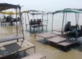ऊंचाहार के गोकना गंगा घाट पर बढ़ा जलस्तर